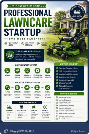 Professional Lawn Care Startup