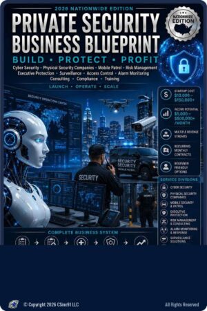 Private Security Startup